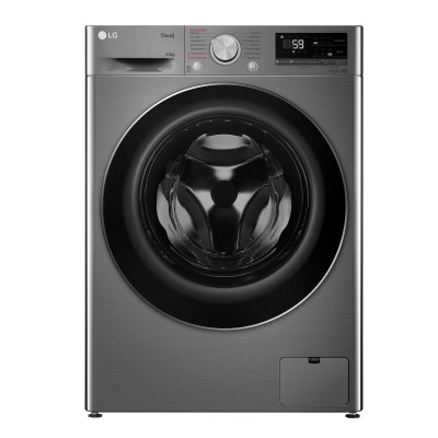 Пральна машина LG фронтальна, 8.5кг, 1200, A+++, 48см, дисплей, пара, інвертор, cріблястий (F2V5GS9PW) Пральна машина LG фронтальна, 8.5кг, 1200, A+++, 48см, дисплей, пара, інвертор, cріблястий (F2V5GS9PW)
