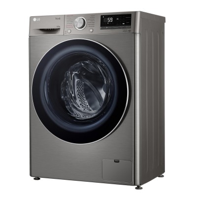 Пральна машина LG фронтальна, 8.5кг, 1200, A+++, 48см, дисплей, пара, інвертор, cріблястий (F2V5GS9PW) Пральна машина LG фронтальна, 8.5кг, 1200, A+++, 48см, дисплей, пара, інвертор, cріблястий (F2V5GS9PW)