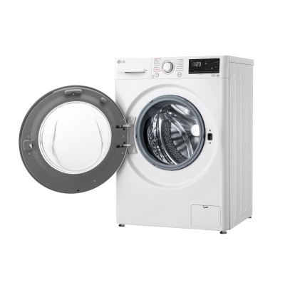 Пральна машина LG фронтальна, 8.5кг, 1200, A+++, 48см, дисплей, пара, інвертор, білий (F2V3GS7WW)