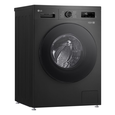 Пральна машина LG фронтальна, 9кг, 1200, A+++, 55см, дисплей, пара, інвертор, чорний (F2Y1VS5J) Пральна машина LG фронтальна, 9кг, 1200, A+++, 55см, дисплей, пара, інвертор, чорний (F2Y1VS5J)