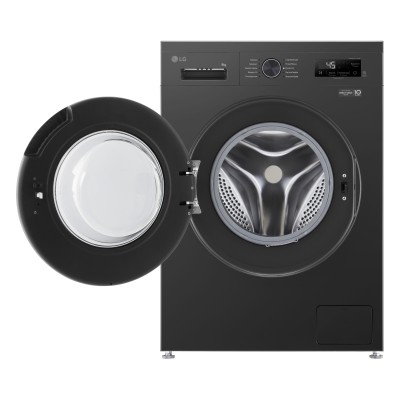 Пральна машина LG фронтальна, 9кг, 1200, A+++, 55см, дисплей, пара, інвертор, чорний (F2Y1VS5J) Пральна машина LG фронтальна, 9кг, 1200, A+++, 55см, дисплей, пара, інвертор, чорний (F2Y1VS5J)