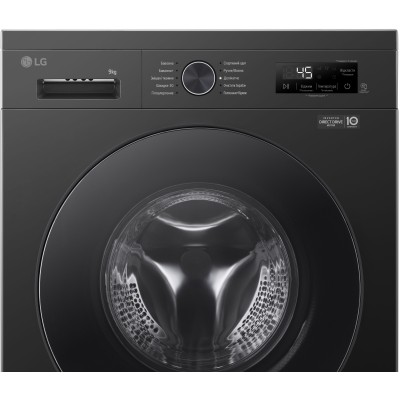 Пральна машина LG фронтальна, 9кг, 1200, A+++, 55см, дисплей, пара, інвертор, чорний (F2Y1VS5J) Пральна машина LG фронтальна, 9кг, 1200, A+++, 55см, дисплей, пара, інвертор, чорний (F2Y1VS5J)