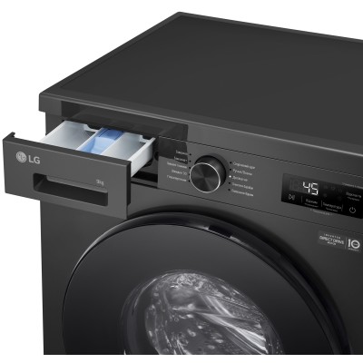Пральна машина LG фронтальна, 9кг, 1200, A+++, 55см, дисплей, пара, інвертор, чорний (F2Y1VS5J) Пральна машина LG фронтальна, 9кг, 1200, A+++, 55см, дисплей, пара, інвертор, чорний (F2Y1VS5J)