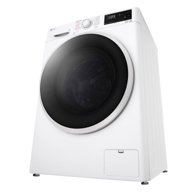 Пральна машина LG фронтальна, 9кг, 1400, A+++, 57см, дисплей, пара, інвертор, білий (F4V3VS7WW)