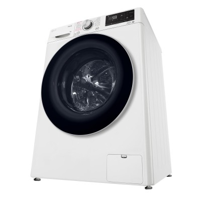 Пральна машина LG фронтальна, 9кг, 1400, A+++, 57см, дисплей, пара, інвертор, білий (F4V5VS1WW)