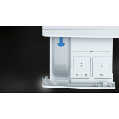 Пральна машина Siemens фронтальна, 10кг, 1600, A+++, 60см, дисплей, Home Connect, I-Dos, білий (WG56B2A0UA) Пральна машина Siemens фронтальна, 10кг, 1600, A+++, 60см, дисплей, Home Connect, I-Dos, білий (WG56B2A0UA)