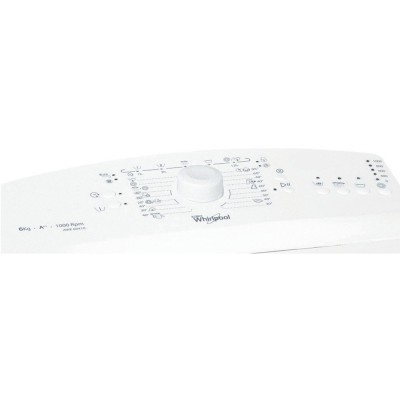 Пральна машина Whirlpool вертикальна, 6кг, 1000, A++, 60см, білий (AWE60410)