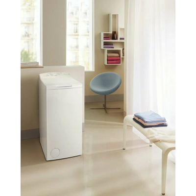 Пральна машина Whirlpool вертикальна, 6кг, 800, A++, 60см, білий (AWE6080UA)