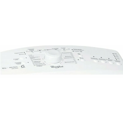 Пральна машина Whirlpool вертикальна, 6кг, 800, A++, 60см, білий (AWE6080UA)