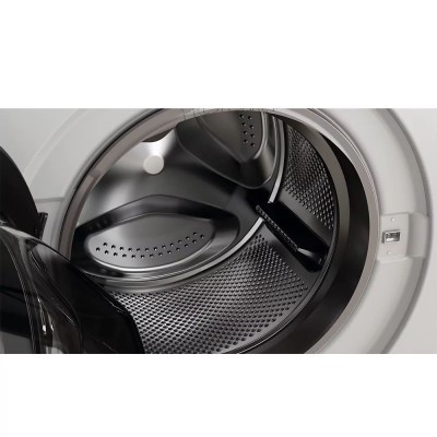 Пральна машина Whirlpool фронтальна, 11кг, 1400, A+++, 60см, дисплей, пара, інвертор, люк чорний, білий (FFB11469BCVUA)
