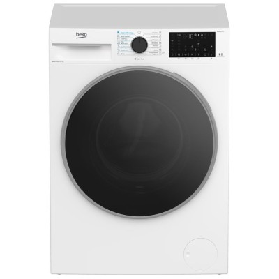 Прально-сушильна машина Beko фронтальна, 10(7)кг, 1400, А, 60см, дисплей, інвертор, пара, HomeWhiz, білий (B5DFT510457WPB)