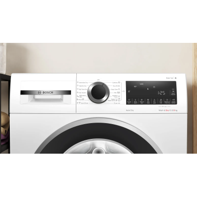Прально-сушильна машина Bosch фронтальна, 10.5(6)кг, 1400, A, 60см, дисплей, інвертор,білий (WNA25401ME) Прально-сушильна машина Bosch фронтальна, 10.5(6)кг, 1400, A, 60см, дисплей, інвертор,білий (WNA25401ME)