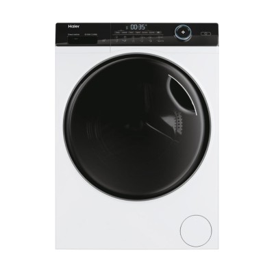 Прально-сушильна машина Haier фронтальна, 9(6)кг, 1400, A, 60см, дисплей, пара, інвертор, люк чорний, прямий привід, білий (HWD9 Прально-сушильна машина Haier фронтальна, 9(6)кг, 1400, A, 60см, дисплей, пара, інвертор, люк чорний, прямий привід, білий (HWD9