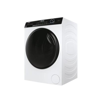 Прально-сушильна машина Haier фронтальна, 9(6)кг, 1400, A, 60см, дисплей, пара, інвертор, люк чорний, прямий привід, білий (HWD9 Прально-сушильна машина Haier фронтальна, 9(6)кг, 1400, A, 60см, дисплей, пара, інвертор, люк чорний, прямий привід, білий (HWD9