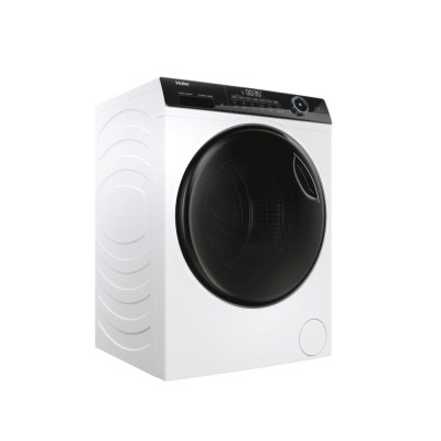 Прально-сушильна машина Haier фронтальна, 9(6)кг, 1400, A, 60см, дисплей, пара, інвертор, люк чорний, прямий привід, білий (HWD9 Прально-сушильна машина Haier фронтальна, 9(6)кг, 1400, A, 60см, дисплей, пара, інвертор, люк чорний, прямий привід, білий (HWD9