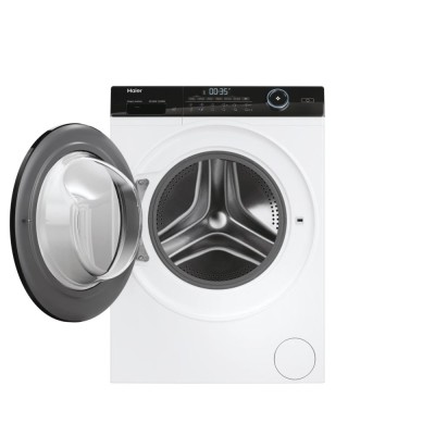 Прально-сушильна машина Haier фронтальна, 9(6)кг, 1400, A, 60см, дисплей, пара, інвертор, люк чорний, прямий привід, білий (HWD9 Прально-сушильна машина Haier фронтальна, 9(6)кг, 1400, A, 60см, дисплей, пара, інвертор, люк чорний, прямий привід, білий (HWD9