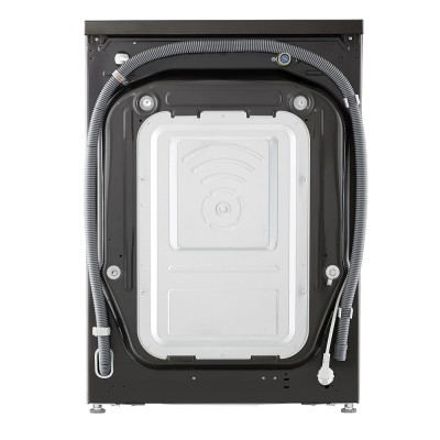 Прально-сушильна машина LG фронтальна, 10.5(7)кг, 1400, А, 56см, дисплей, пара, інвертор, чорний (F4V9RC9P)