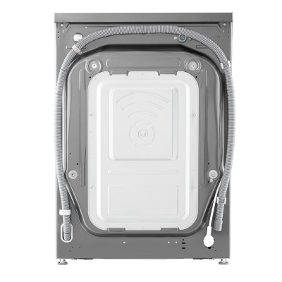 Прально-сушильна машина LG фронтальна, 8.5(5)кг, 1200, A, пара, 47см, дисплей, пара, інвертор, сріблястий (F2V5GG9T)