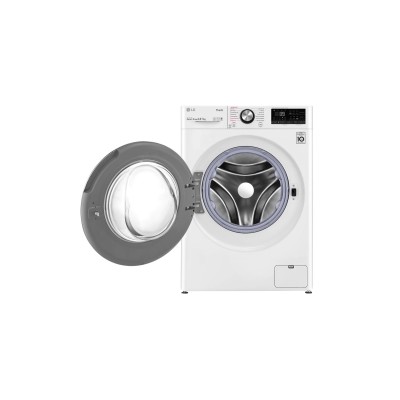 Прально-сушильна машина LG фронтальна, 8.5(5)кг, 1200, А, 47см, дисплей, пара, інвертор, білий (F2V9GC9W)