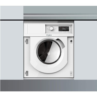 Прально-сушильна машина Whirlpool вбудована фронтальна, 7(5)кг, 1400, A+++, 60см, дисплей, пара, інвертор, білий (BIWDWG75148) Прально-сушильна машина Whirlpool вбудована фронтальна, 7(5)кг, 1400, A+++, 60см, дисплей, пара, інвертор, білий (BIWDWG75148)