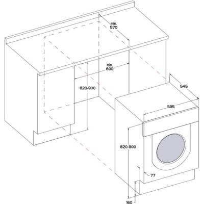 Прально-сушильна машина Whirlpool вбудована фронтальна, 7(5)кг, 1400, A+++, 60см, дисплей, пара, інвертор, білий (BIWDWG75148) Прально-сушильна машина Whirlpool вбудована фронтальна, 7(5)кг, 1400, A+++, 60см, дисплей, пара, інвертор, білий (BIWDWG75148)