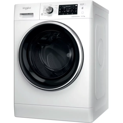 Прально-сушильна машина Whirlpool фронтальна, 11(7)кг, 1600, A, 60см, дисплей, пара, інвертор, білий (FFWDB1176258BCVUA) Прально-сушильна машина Whirlpool фронтальна, 11(7)кг, 1600, A, 60см, дисплей, пара, інвертор, білий (FFWDB1176258BCVUA)