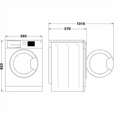 Прально-сушильна машина Whirlpool фронтальна, 8(6)кг, 1400, A, 60см, дисплей, пара, інвертор, білий (FFWD8649BVUA) Прально-сушильна машина Whirlpool фронтальна, 8(6)кг, 1400, A, 60см, дисплей, пара, інвертор, білий (FFWD8649BVUA)