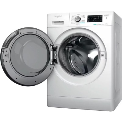 Прально-сушильна машина Whirlpool фронтальна, 9(7)кг, 1600, A+, 60см, дисплей, пара, інвертор, білий (FFWDB976258BVUA)