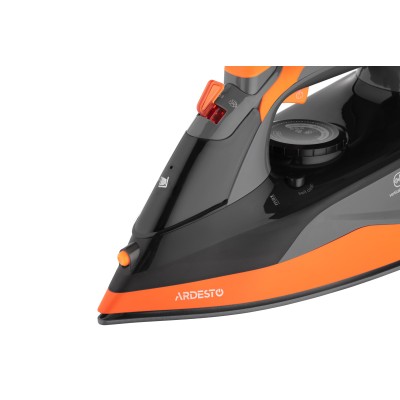 Праска Ardesto IR-C2233-GR, 2200Вт, 340мл, керам. підошва, чорно-помаранчевий