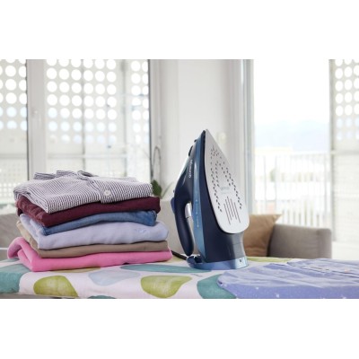 Праска Gorenje, 3250Вт, 420мл, паровий удар-250гр, верт. відпарювання, антинакип, автовідключення, керам. підошва, чорно-синій ( Праска Gorenje, 3250Вт, 420мл, паровий удар-250гр, верт. відпарювання, антинакип, автовідключення, керам. підошва, чорно-синій (