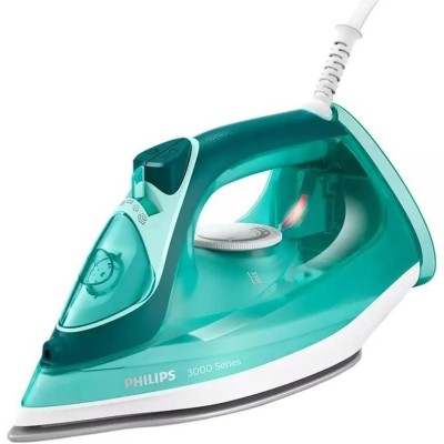 Праска Philips 3000 series, 2400Вт, 300мл, паровий удар -180гр, постійна пара - 40гр, керам. підошва, бірюзовий (DST3030/70) Праска Philips 3000 series, 2400Вт, 300мл, паровий удар -180гр, постійна пара - 40гр, керам. підошва, бірюзовий (DST3030/70)
