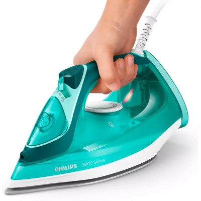 Праска Philips 3000 series, 2400Вт, 300мл, паровий удар -180гр, постійна пара - 40гр, керам. підошва, бірюзовий (DST3030/70) Праска Philips 3000 series, 2400Вт, 300мл, паровий удар -180гр, постійна пара - 40гр, керам. підошва, бірюзовий (DST3030/70)