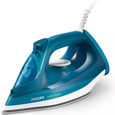 Праска Philips 3000 series, 2600Вт, 300мл, паровий удар -200гр, постійна пара - 40гр, керам. підошва, синій (DST3040/70) Праска Philips 3000 series, 2600Вт, 300мл, паровий удар -200гр, постійна пара - 40гр, керам. підошва, синій (DST3040/70)