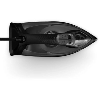 Праска Philips 5000 Series, 2600Вт, 320мл, паровий удар -200гр, постійна пара - 45гр, керам. підошва, чорний (DST5040/80) Праска Philips 5000 Series, 2600Вт, 320мл, паровий удар -200гр, постійна пара - 45гр, керам. підошва, чорний (DST5040/80)