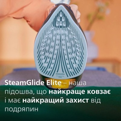 Праска Philips 7500 Series, 3200Вт, 300мл, паровий удар -260гр, постійна пара - 50гр, нерж. сталь, синій (DST7510/80) Праска Philips 7500 Series, 3200Вт, 300мл, паровий удар -260гр, постійна пара - 50гр, нерж. сталь, синій (DST7510/80)