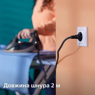 Праска Philips 7500 Series, 3200Вт, 300мл, паровий удар -260гр, постійна пара - 50гр, нерж. сталь, синій (DST7510/80) Праска Philips 7500 Series, 3200Вт, 300мл, паровий удар -260гр, постійна пара - 50гр, нерж. сталь, синій (DST7510/80)