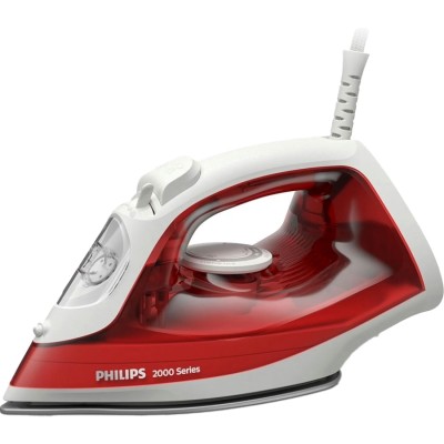 Праска PHILIPS Series 2000, 2000Вт, 250мл, паровий удар -100гр, керам. підошва, червоний (DST2010/40) Праска PHILIPS Series 2000, 2000Вт, 250мл, паровий удар -100гр, керам. підошва, червоний (DST2010/40)