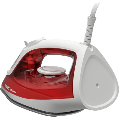 Праска PHILIPS Series 2000, 2000Вт, 250мл, паровий удар -100гр, керам. підошва, червоний (DST2010/40) Праска PHILIPS Series 2000, 2000Вт, 250мл, паровий удар -100гр, керам. підошва, червоний (DST2010/40)