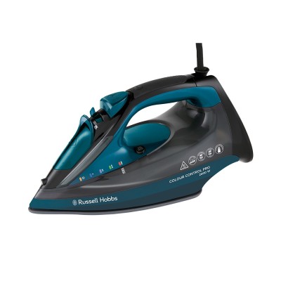 Праска Russell Hobbs Colour Control Pro, 2400Вт, 380мл, паровий удар -185гр, самоочищування, індик.температури, керам. підошва, Праска Russell Hobbs Colour Control Pro, 2400Вт, 380мл, паровий удар -185гр, самоочищування, індик.температури, керам. підошва,