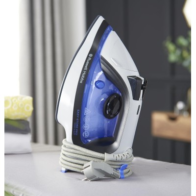 Праска Russell Hobbs Easy Store Pro, 2400Вт, 320мл, паровий удар -180гр, постійна пара - 45гр, зберігання шнура, керам. підошва,
