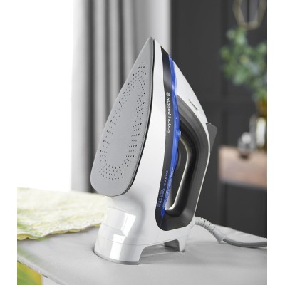 Праска Russell Hobbs Easy Store Pro, 2400Вт, 320мл, паровий удар -180гр, постійна пара - 45гр, зберігання шнура, керам. підошва,