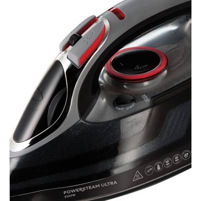 Праска Russell Hobbs Power Steam Ultra, 3100Вт, 350мл, паровий удар -210гр, постійна пара - 45гр, керам. підошва, сірий (20630-5