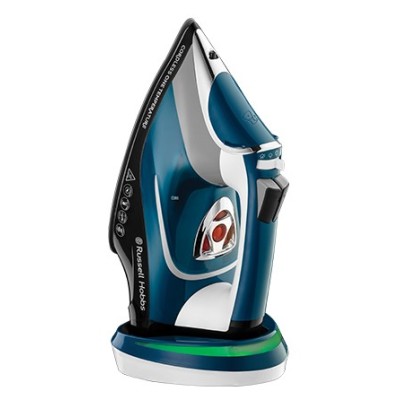 Праска Russell Hobbs безпровідна Cordless One Temperature, 2600Вт, 350мл, паровий удар -45гр, постійна пара - 210гр, база для за Праска Russell Hobbs безпровідна Cordless One Temperature, 2600Вт, 350мл, паровий удар -45гр, постійна пара - 210гр, база для за