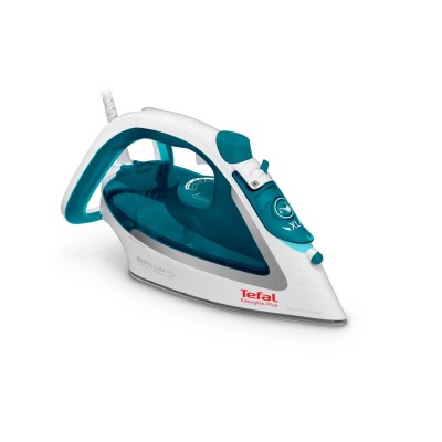 Праска Tefal Easygliss Plus, 2500Вт, 270мл, паровий удар -195гр, постійна пара - 45гр, керам. підошва, біло-блакитний (FV5718E0) Праска Tefal Easygliss Plus, 2500Вт, 270мл, паровий удар -195гр, постійна пара - 45гр, керам. підошва, біло-блакитний (FV5718E0)