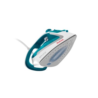 Праска Tefal Easygliss Plus, 2500Вт, 270мл, паровий удар -195гр, постійна пара - 45гр, керам. підошва, біло-блакитний (FV5718E0) Праска Tefal Easygliss Plus, 2500Вт, 270мл, паровий удар -195гр, постійна пара - 45гр, керам. підошва, біло-блакитний (FV5718E0)