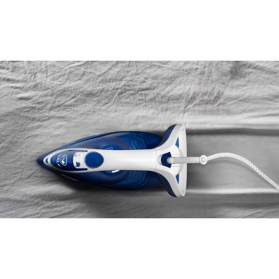 Праска Tefal Easygliss Plus, 2500Вт, 270мл, паровий удар -220гр, постійна пара - 45гр, керам. підошва, синій (FV5735E0) Праска Tefal Easygliss Plus, 2500Вт, 270мл, паровий удар -220гр, постійна пара - 45гр, керам. підошва, синій (FV5735E0)