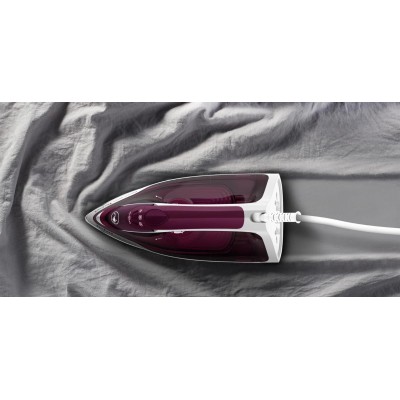 Праска Tefal Express Steam, 2400Вт, 270мл, паровий удар -160гр, постійна пара - 30гр, керам. підошва, бордовий (FV2835E0) Праска Tefal Express Steam, 2400Вт, 270мл, паровий удар -160гр, постійна пара - 30гр, керам. підошва, бордовий (FV2835E0)