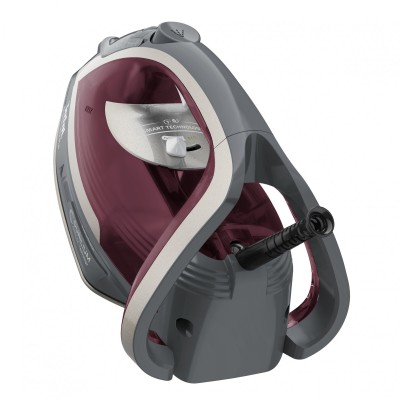 Праска Tefal Smart Protect Plus, 2800Вт, 270мл, паровий удар -260гр, постійна пара - 40гр, керам. підошва, сіро-бордовий (FV6870 Праска Tefal Smart Protect Plus, 2800Вт, 270мл, паровий удар -260гр, постійна пара - 40гр, керам. підошва, сіро-бордовий (FV6870