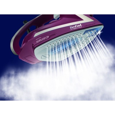 Праска Tefal Ultragliss Plus, 2800Вт, 270мл, паровий удар -260гр, постійна пара - 50гр, керам. підошва, бордовий (FV6820E0) Праска Tefal Ultragliss Plus, 2800Вт, 270мл, паровий удар -260гр, постійна пара - 50гр, керам. підошва, бордовий (FV6820E0)