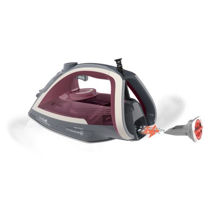 Праска Tefal Ultragliss Plus, 2800Вт, 270мл, паровий удар -260гр, постійна пара - 50гр, керам. підошва, бордово-сірий (FV6840E0) Праска Tefal Ultragliss Plus, 2800Вт, 270мл, паровий удар -260гр, постійна пара - 50гр, керам. підошва, бордово-сірий (FV6840E0)